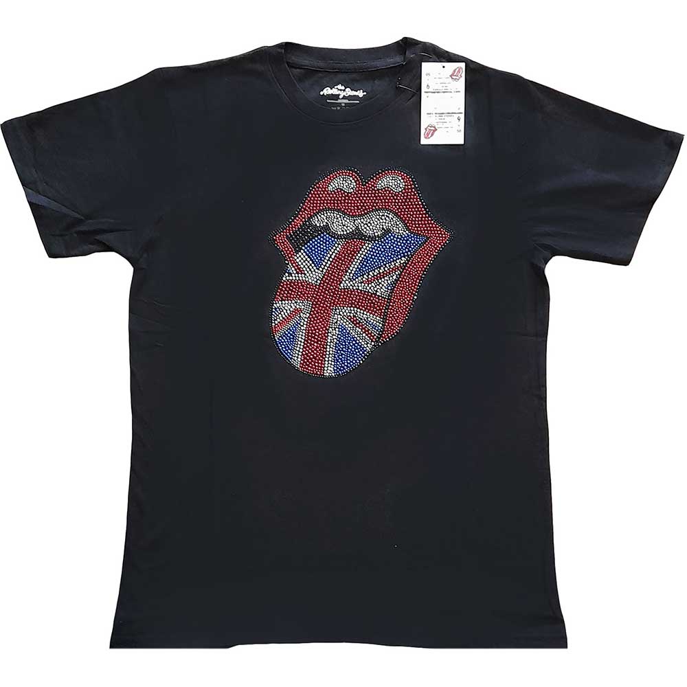 The Rolling Stones tričko Classic UK Čierna S