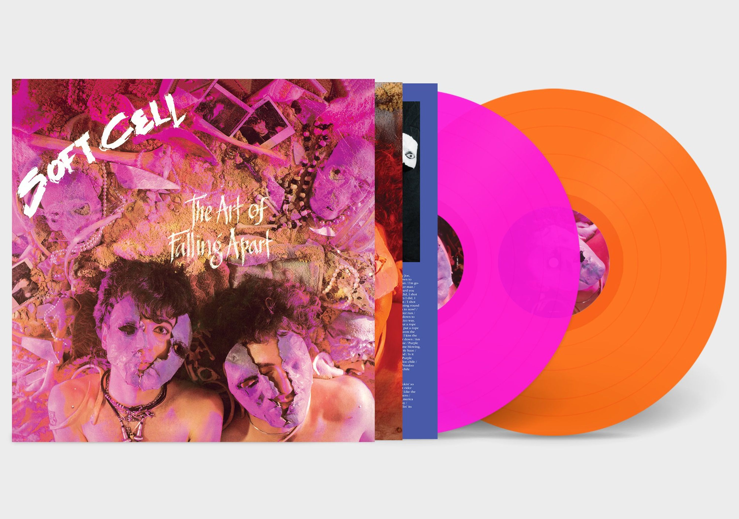 E-shop Soft Cell - The Art Of Falling Apart (Pink & Orange Coloured) (2 ) LP