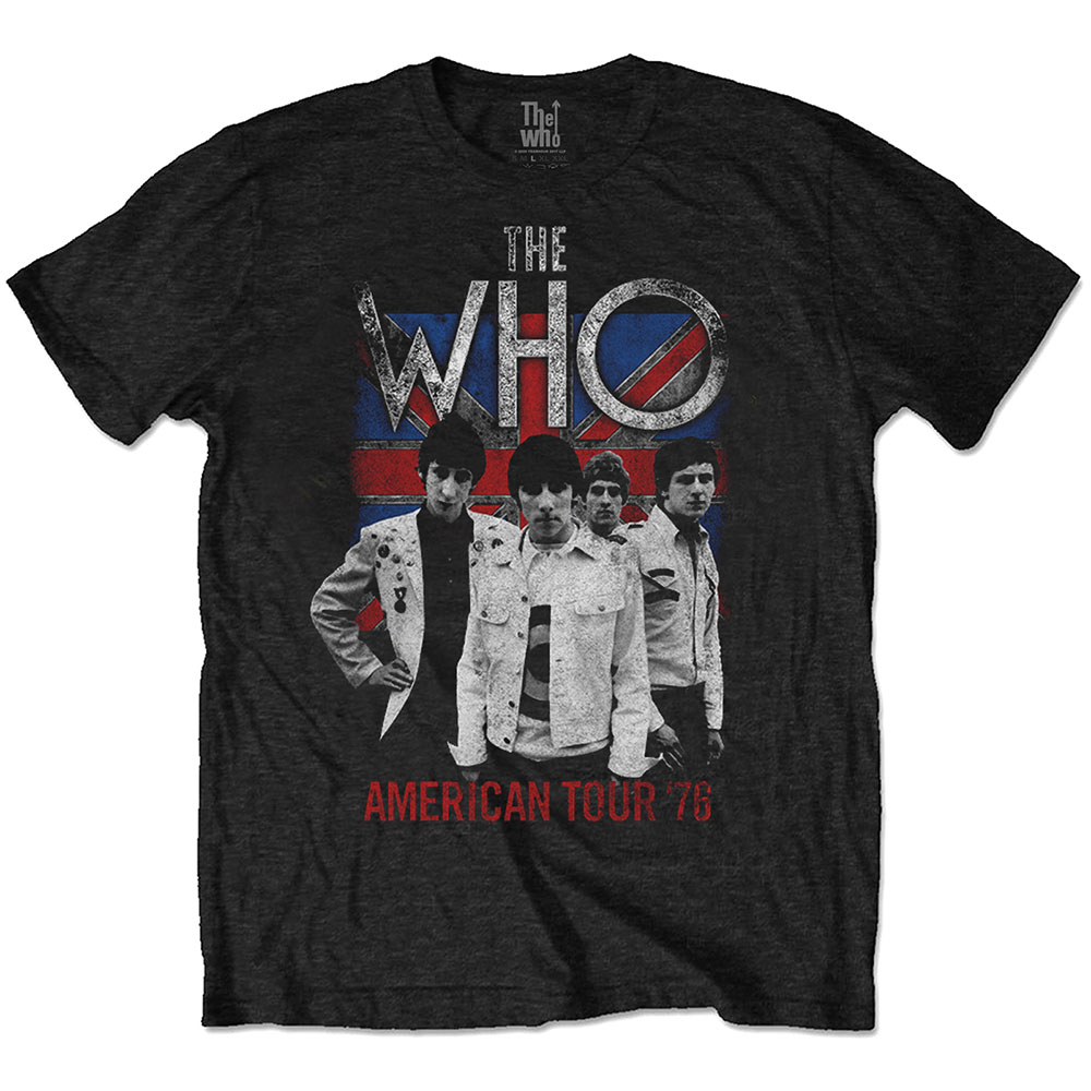 The Who tričko American Tour \'79 Čierna XL