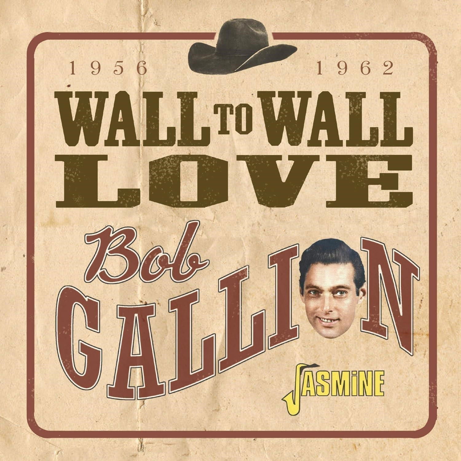 E-shop Wall to wall love 1956-1962 Bob Gallion CD