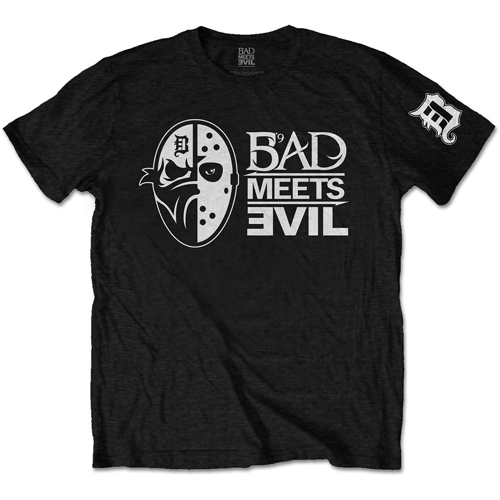 Bad Meets Evil tričko Masks Čierna M