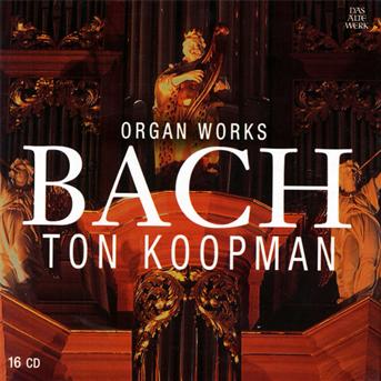 KOOPMAN, TON - BACH:ORGAN WORKS-COMPLETE, CD