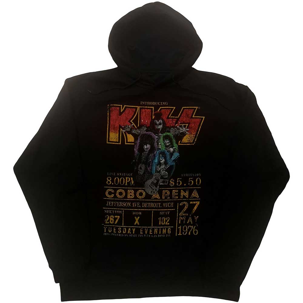 Kiss mikina Cobra Arena \'76 Čierna L