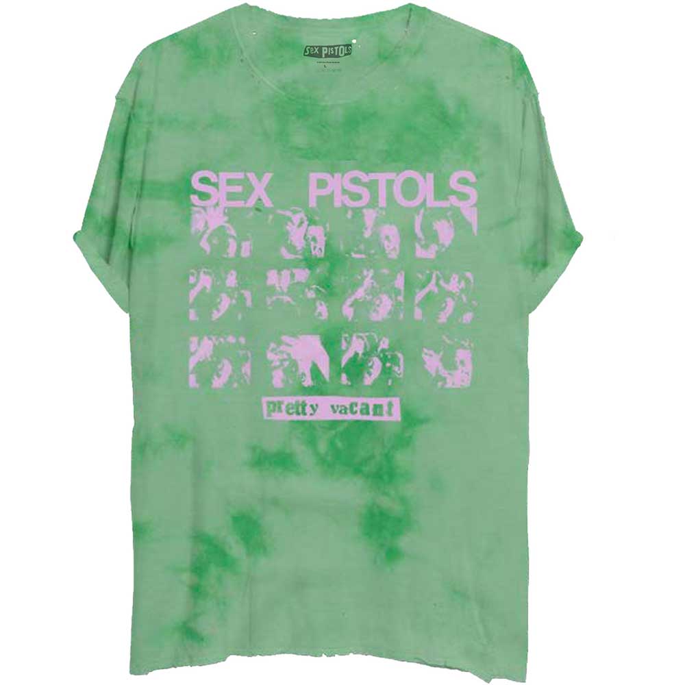 Sex Pistols tričko Pretty Vacant Zelená XL