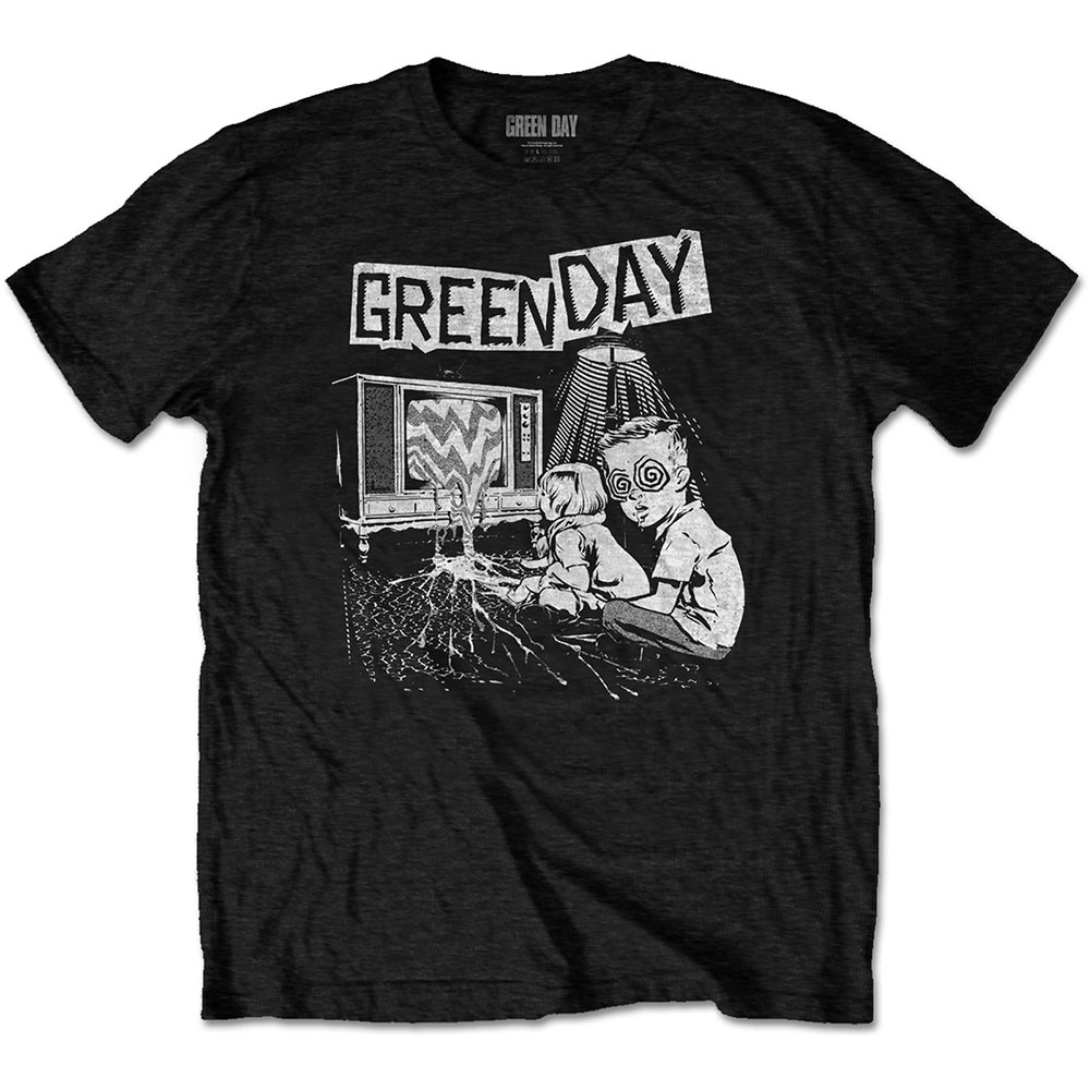 Green Day tričko TV Wasteland Čierna S