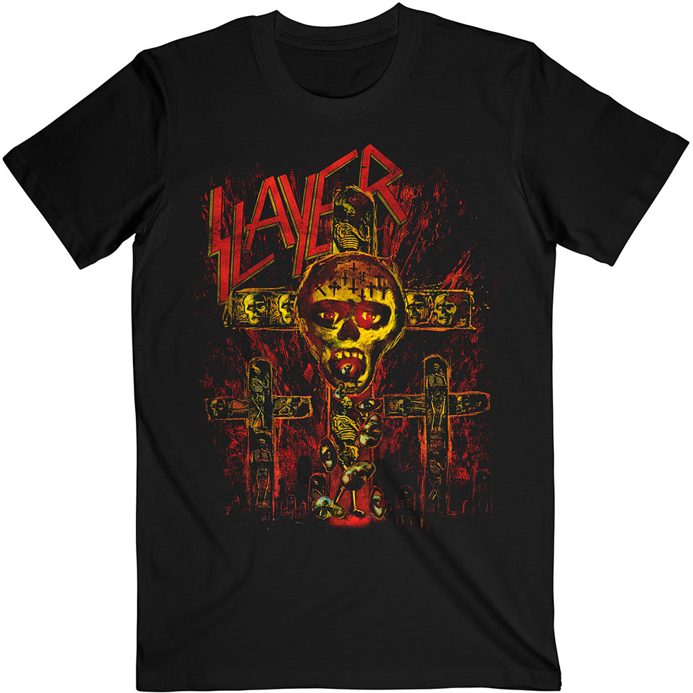Slayer tričko SOS Crucifiction Čierna XXL