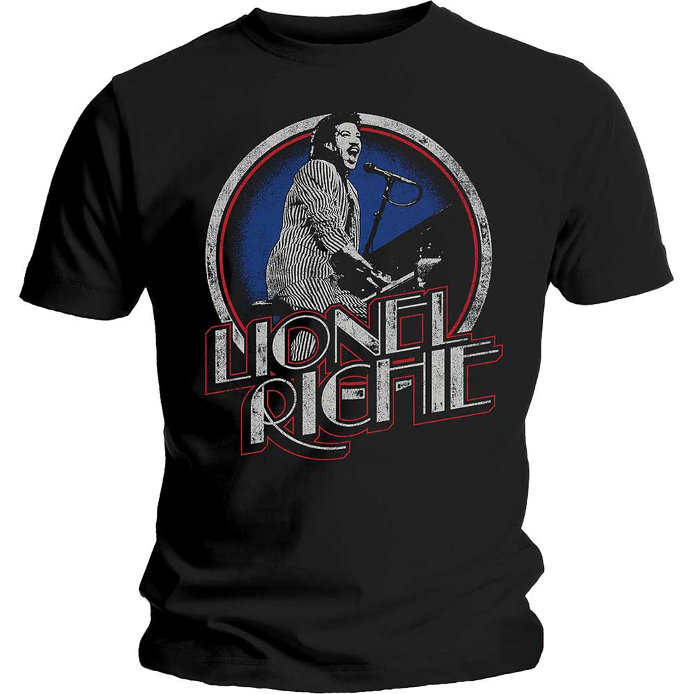Lionel Richie tričko Live Čierna XL
