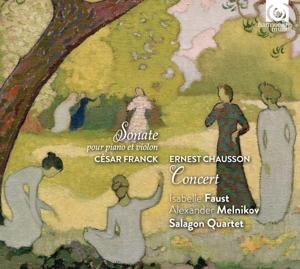 FRANCK/CHAUSSON - SONATE POUR PIANO ET VIOLON/CONCERT, CD