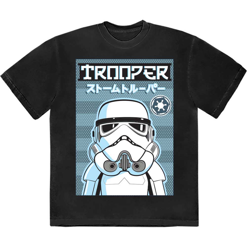 Star Wars tričko Trooper Japanese Čierna L