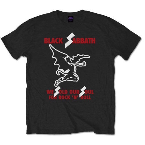 Black Sabbath tričko Sold our Soul Čierna XL