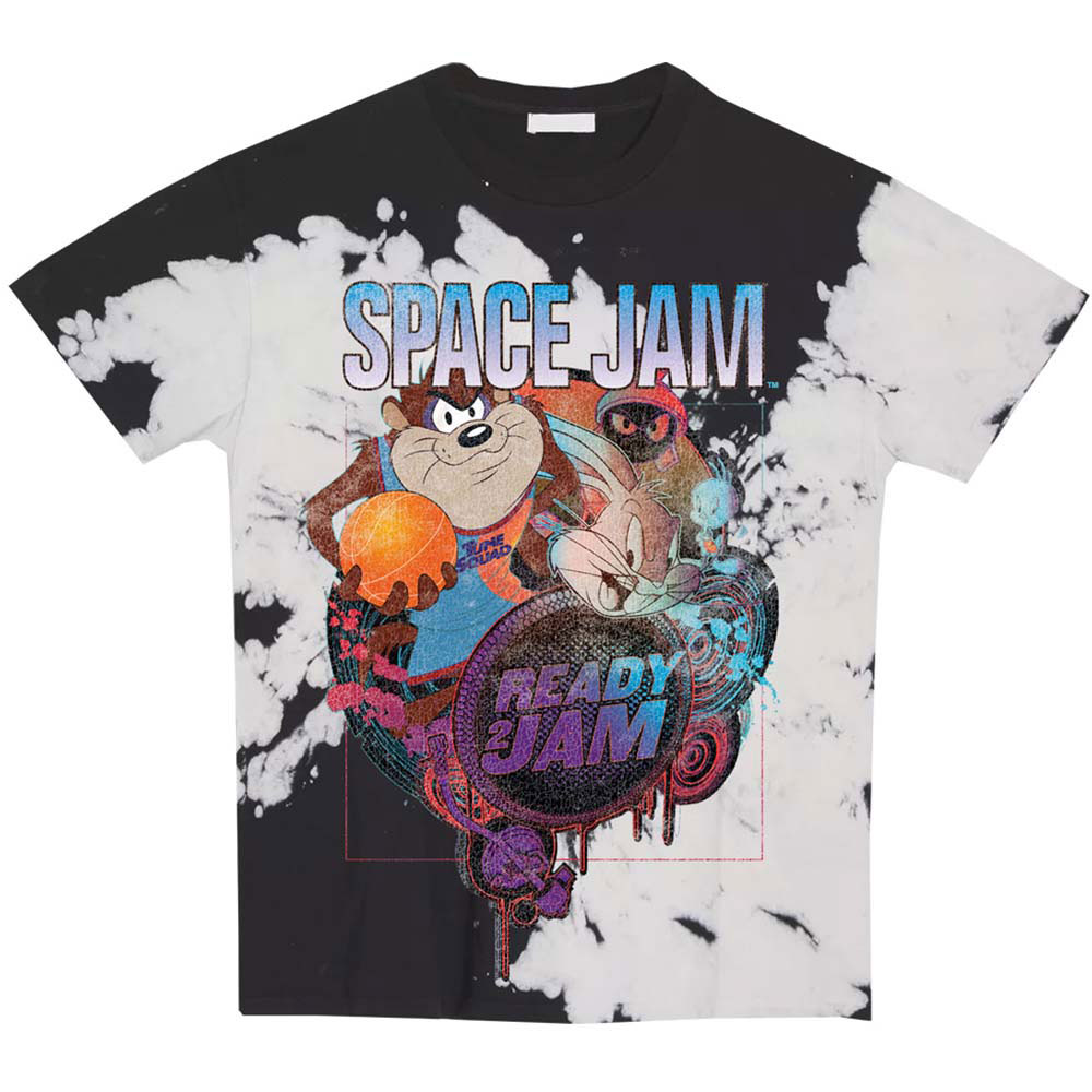E-shop Space Jam tričko Ready 2 Jam Čierna/biela XL
