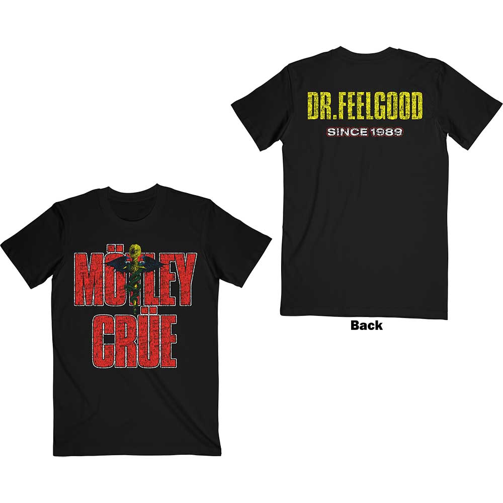 Motley Crue tričko Dr Feelgood Since 1989 Čierna XXL