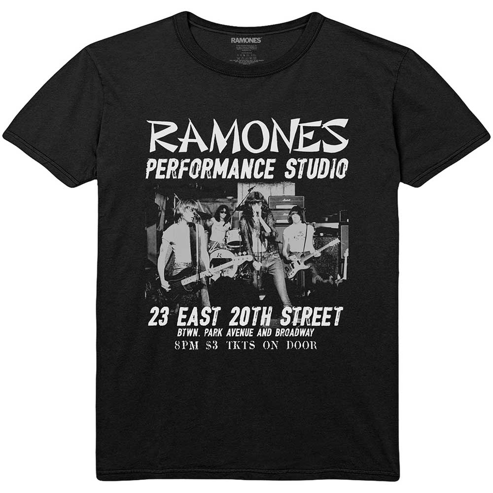 Ramones tričko East Village Čierna S