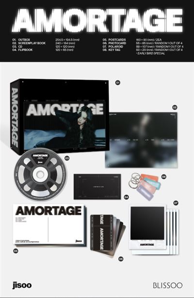 E-shop Jisoo - Amortage / Limited / Box / Fade CD