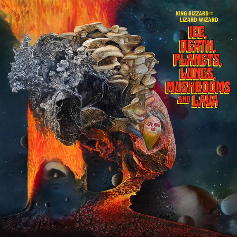 K.GIZZARD & THE L.WIZARD - Ice, Death, Planets, Lungs, Mushroom And Lava, Vinyl