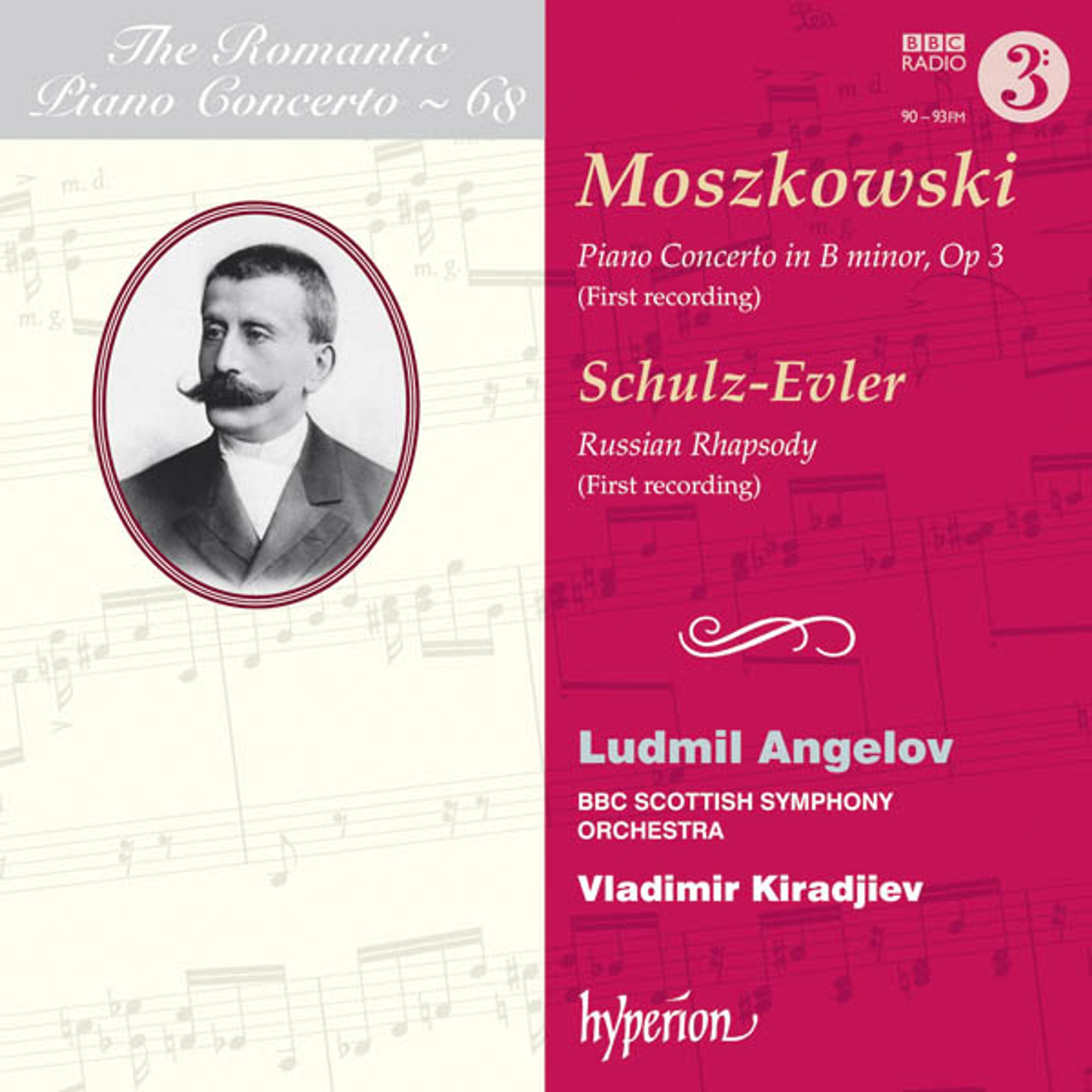 E-shop MOSZKOWSKI: PIANO CONCERTO, OP. 3 (HYPERION ROMANT