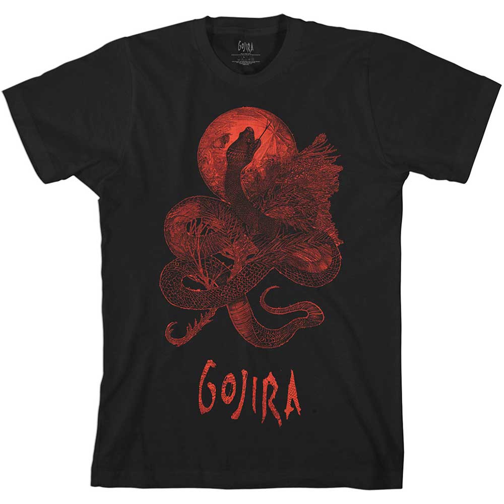 Gojira tričko Serpent Moon Čierna XL