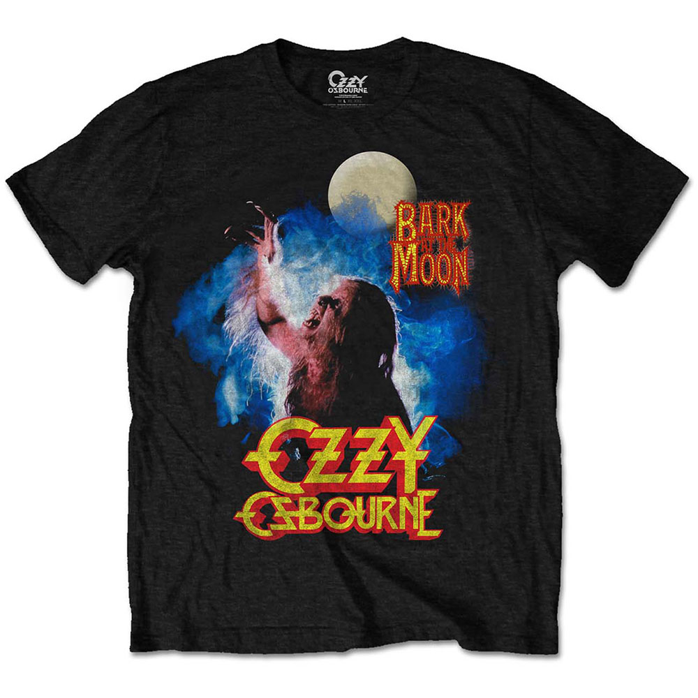 Ozzy Osbourne tričko Bark at the moon Čierna M