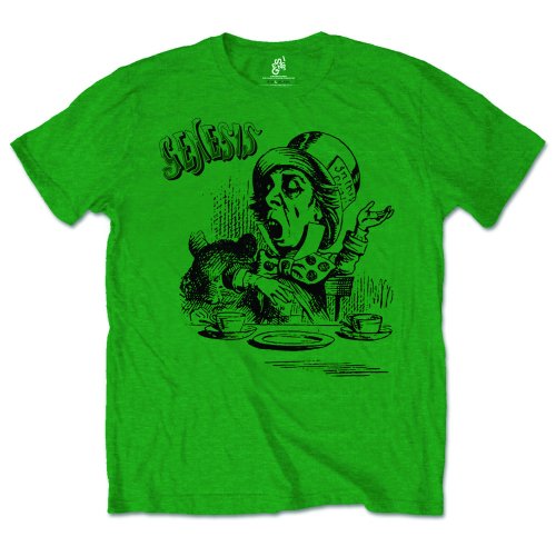 Genesis tričko Mad Hatter Zelená S