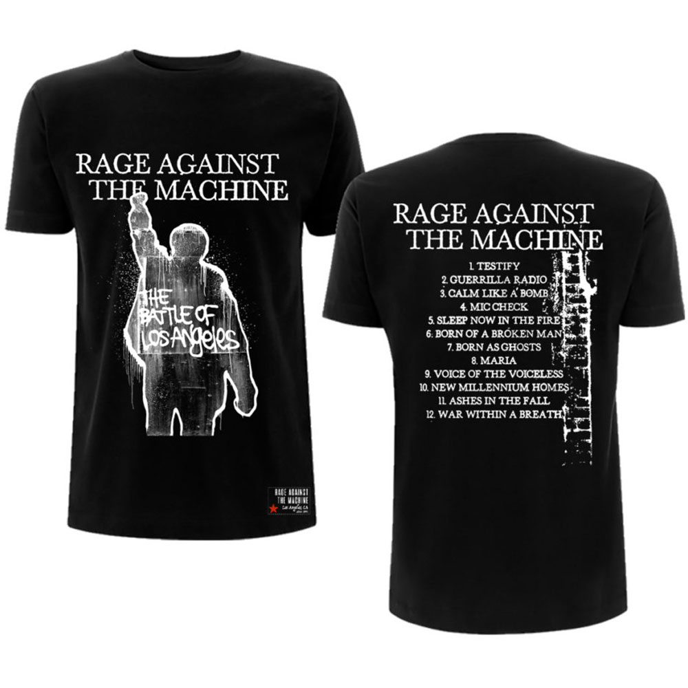 Rage Against the Machine tričko BOLA Album Cover Čierna XL