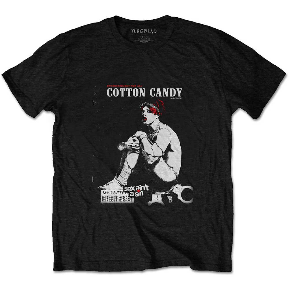 Yungblud tričko Cotton Candy Čierna XXL