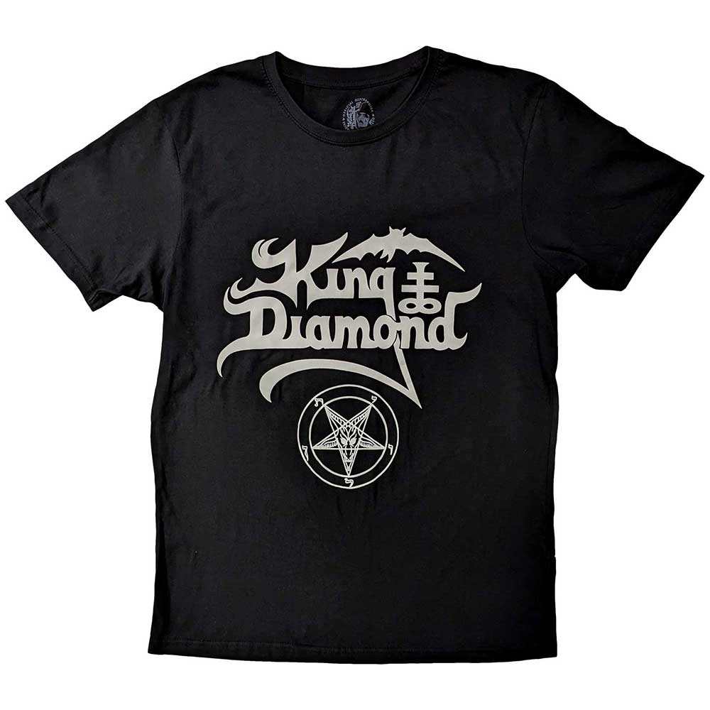 King Diamond tričko Logo Čierna XL