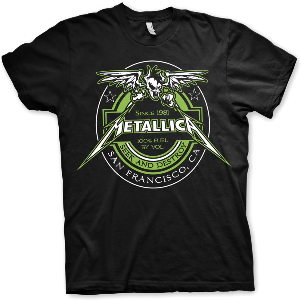 Metallica tričko Fuel Čierna XXL