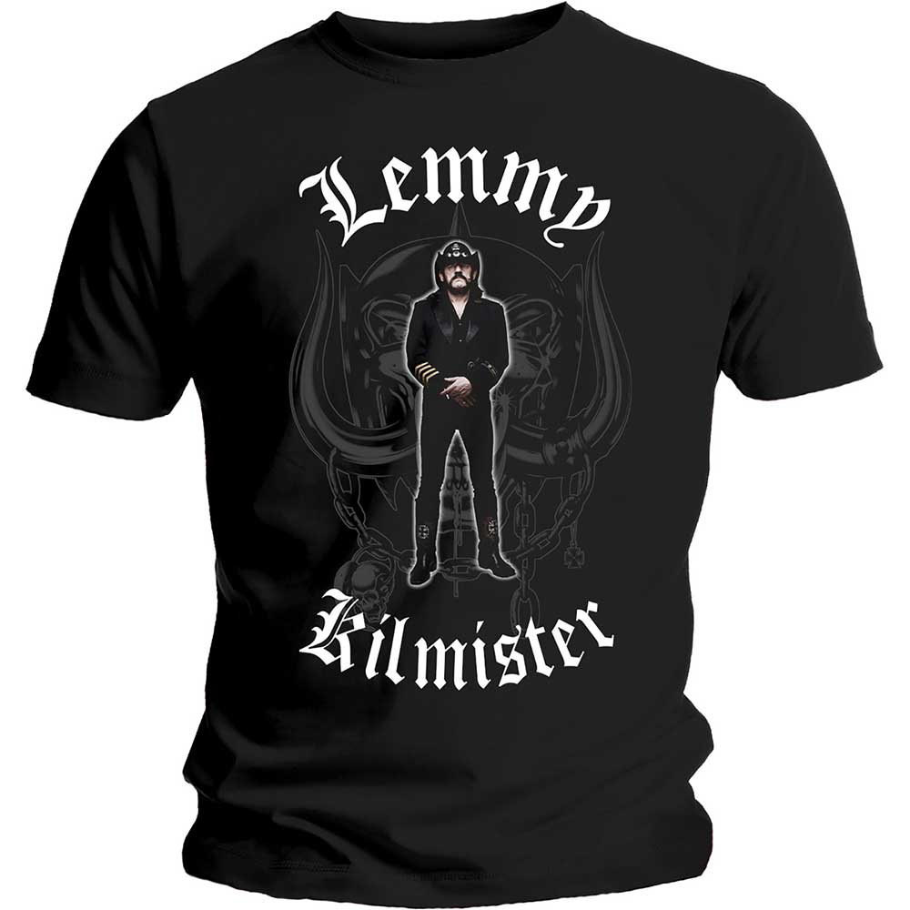 Lemmy tričko Memorial Statue Čierna M