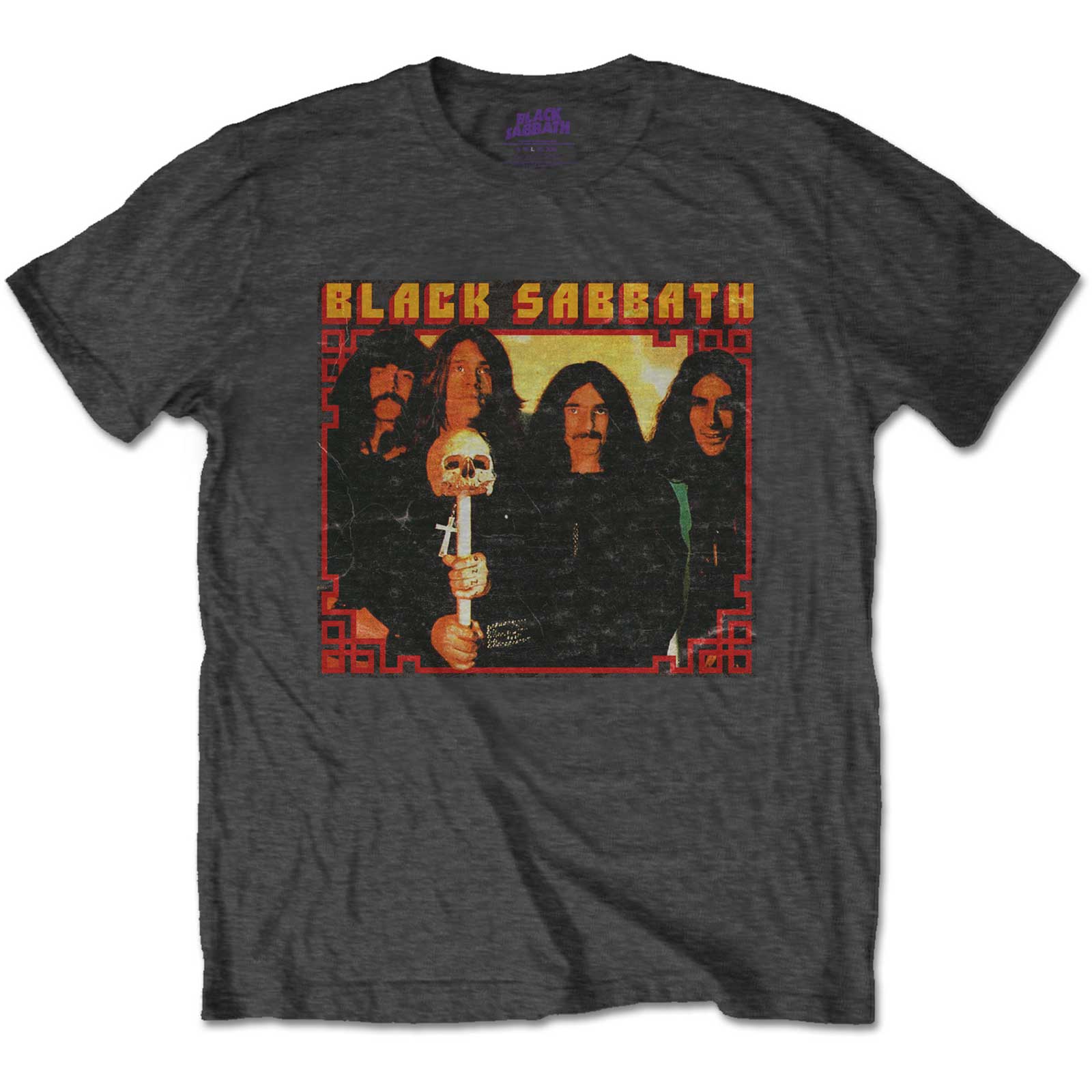Black Sabbath tričko Japan Photo Šedá XXL