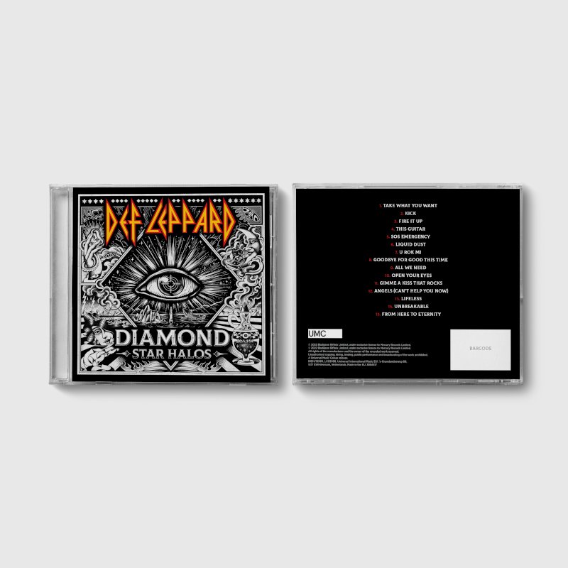Def Leppard, DIAMOND STAR HALOS, CD
