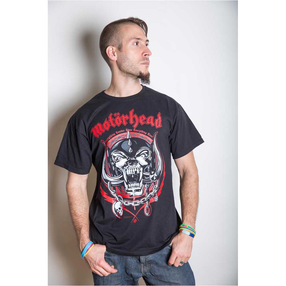 Motörhead tričko Lightning Wreath Čierna L