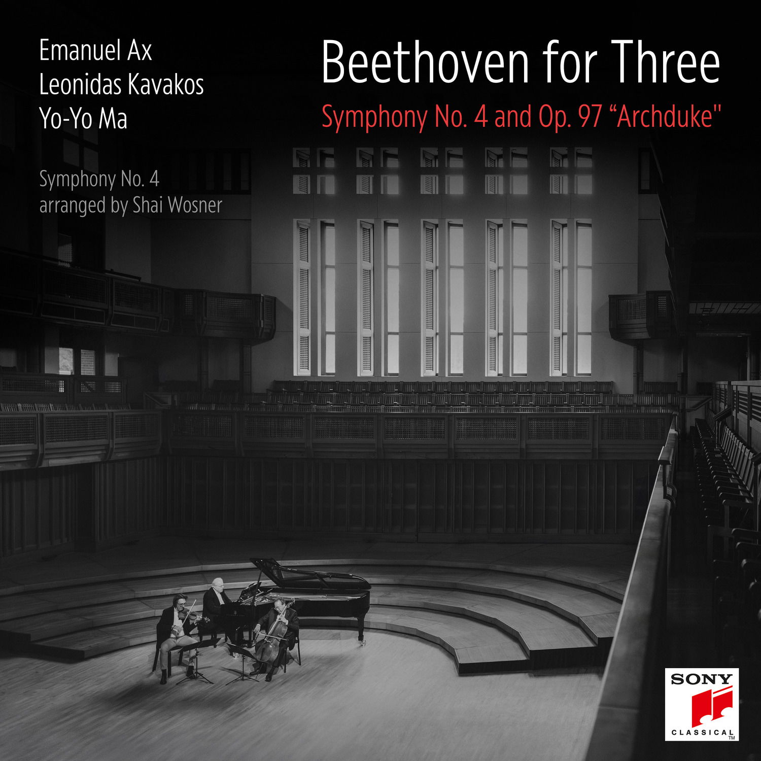 E-shop Kavakos, Leonidas & Em... - Beethoven For Three: Symphony No. 4 and Op. 97 "Archduke" CD