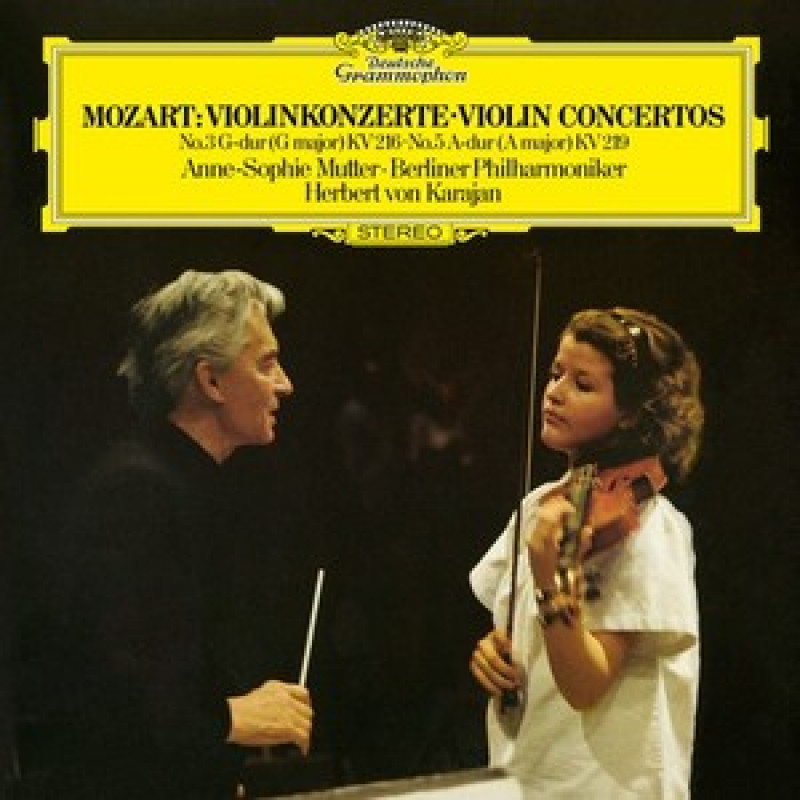 MUTTER/KARAJAN/BPH - MOZART: KONCERTY PRO HOUSLE, Vinyl