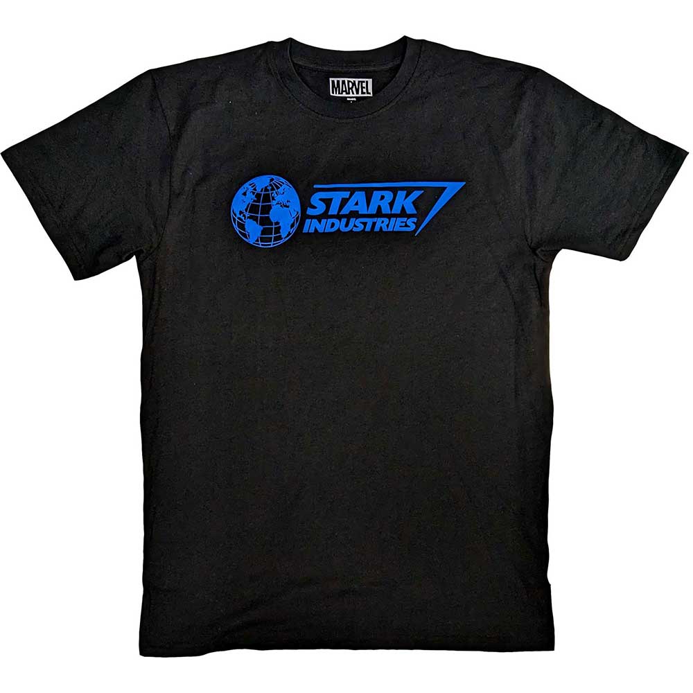 Marvel tričko Stark Industries Blue Čierna XL