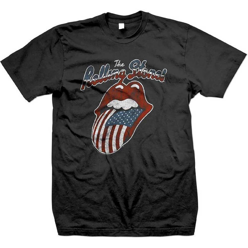 The Rolling Stones tričko Tour of America \'78 Čierna M