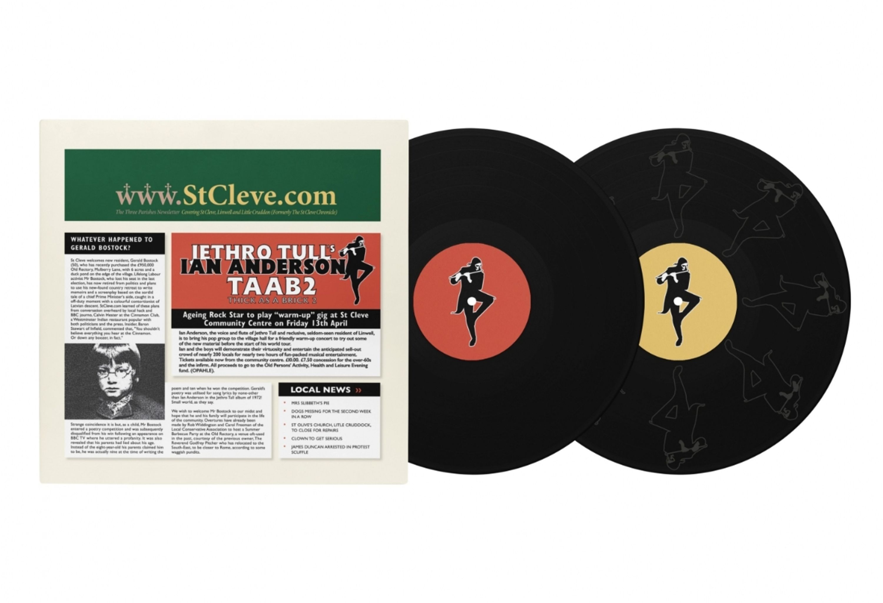 E-shop JETHRO TULL`S IAN ANDERSON - THICK AS A BRICK 2 LTD. 2 LP