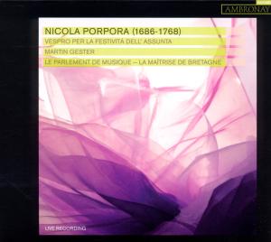 E-shop PORPORA, N. - VESPRO PER FESTIVITA DELL ASSUNTA CD