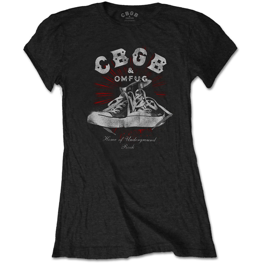 CBGB tričko Converse Čierna XXL