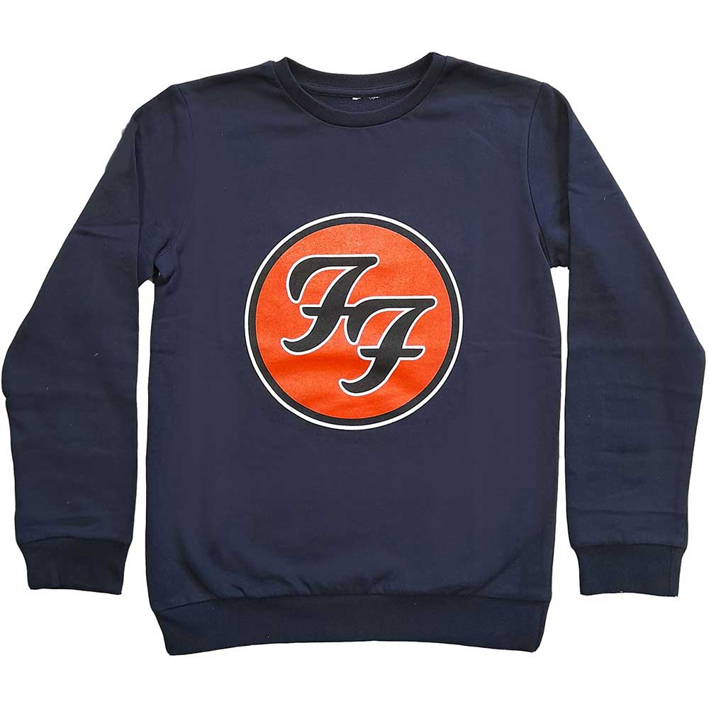 Foo Fighters mikina FF Logo Modrá 7-8 rokov