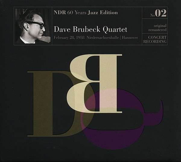 February 28, 1958 Hanover The Dave Brubeck Quartet CD, CD