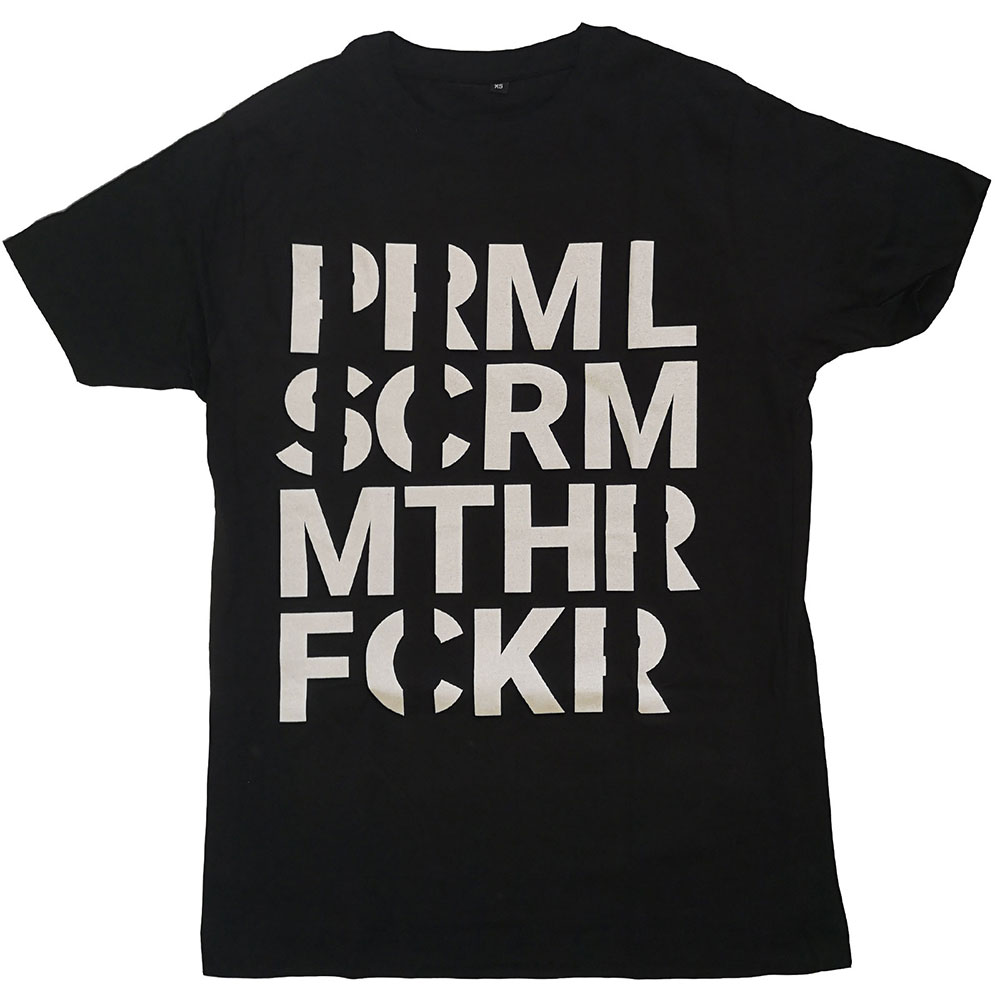 Primal Scream tričko Muthafucka Čierna S