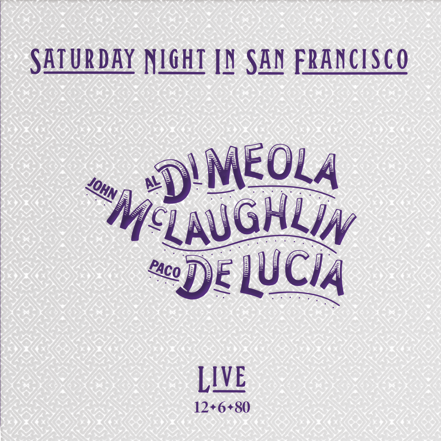 DI MEOLA/MCLAUGHLIN/DE LU - SATURDAY NIGHT IN SAN FRANCISCO, Vinyl