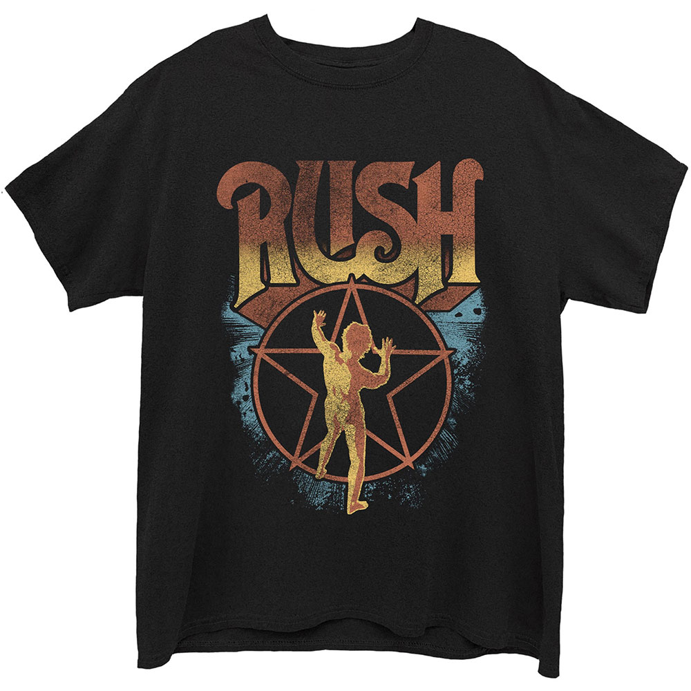 Rush tričko Starman Čierna M