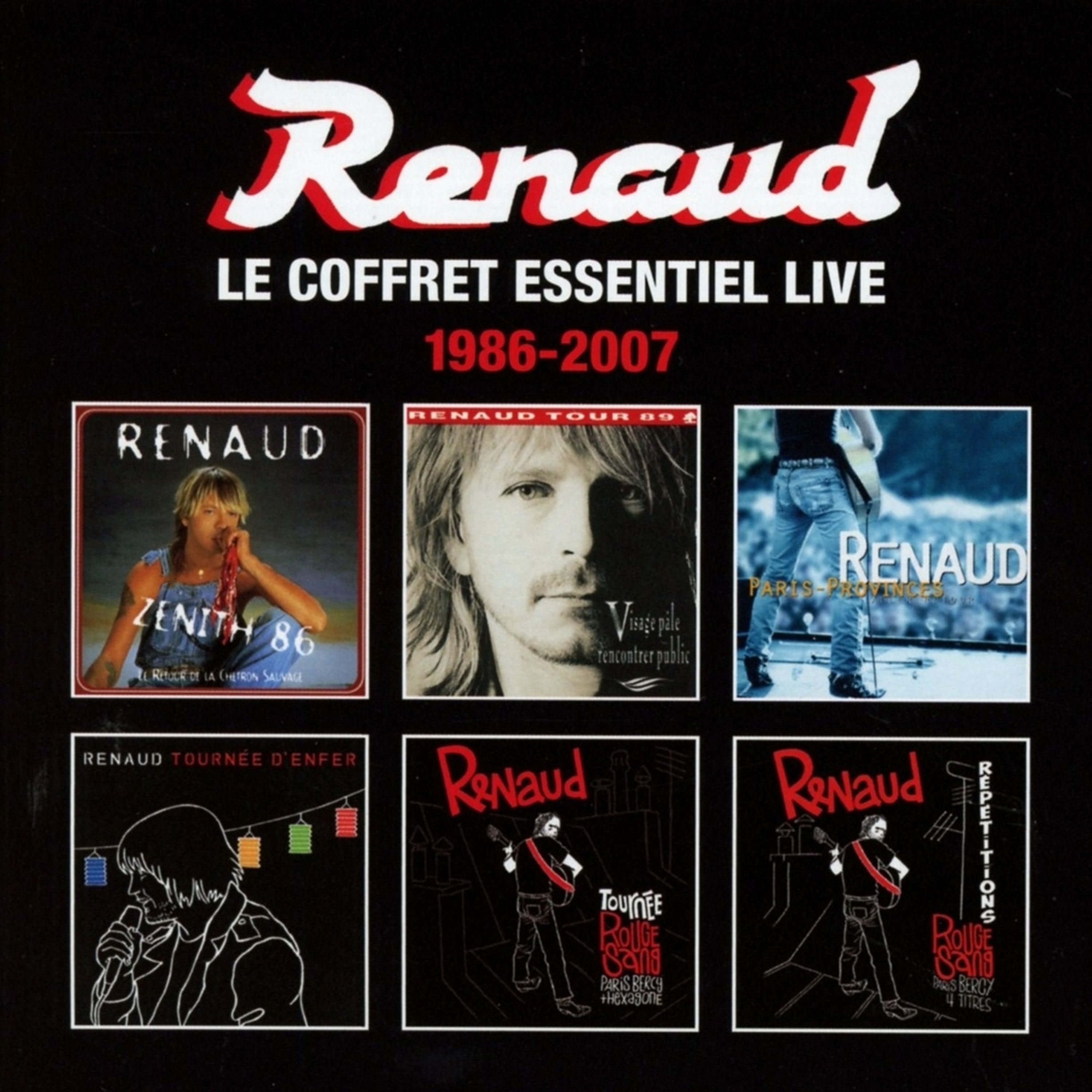 E-shop RENAUD - COFFRET ESSENTIEL LIVE