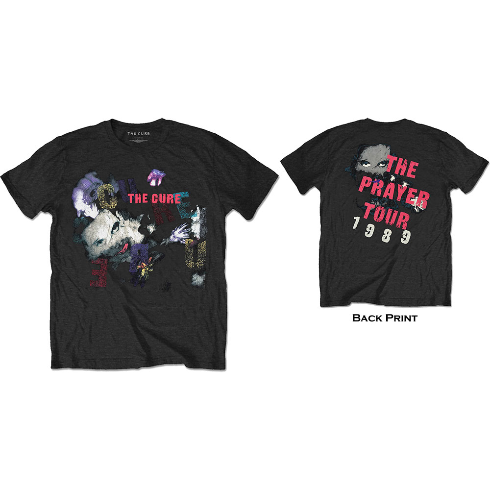 The Cure tričko The Prayer Tour 1989 Čierna XL