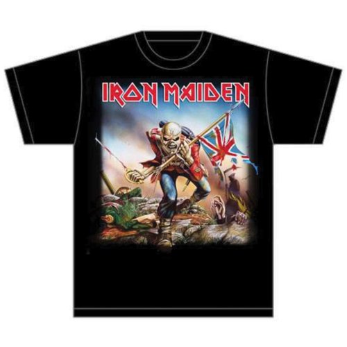 Iron Maiden tričko Trooper Čierna L