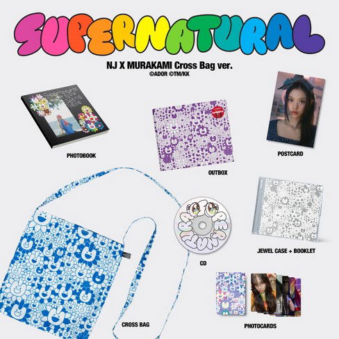 E-shop New Jeans Supernatural Cross Bag Version CD