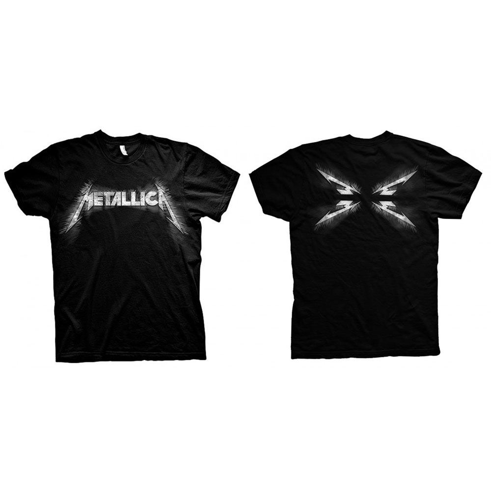 Metallica tričko Spiked Čierna M
