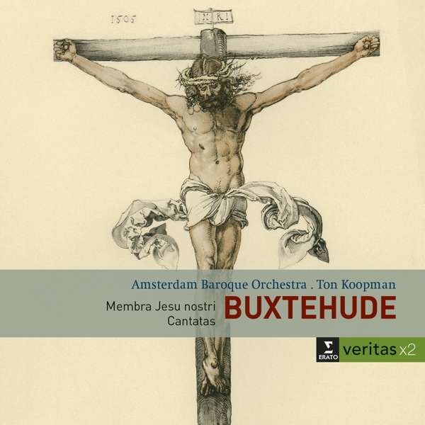 KOOPMAN, TON/THE AMSTERDAM BAROQUE ORCHESTRA/CHRISTOPH PREGARDIEN/BARBARA SCHLICK/MONIKA FRIMMER/MICHAEL CHANCE/RENE JACOBS/PETER KOOY/KNABE - BUXTEHUDE: CANTATAS, CD