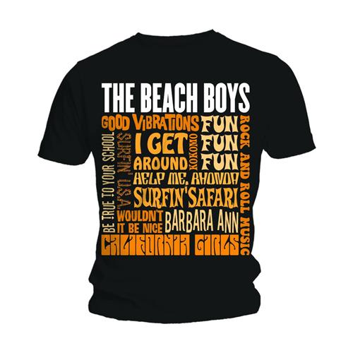 The Beach Boys tričko Best of SS Čierna M